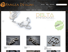 Tablet Screenshot of pangea-designs.com